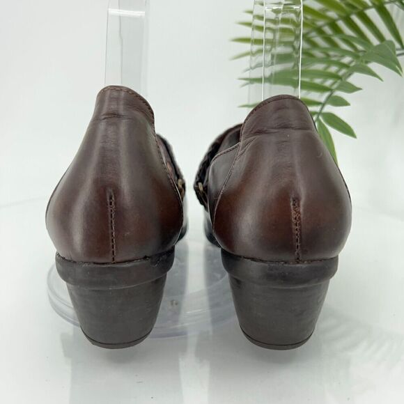 NAOT Forward Mary Janes Women's 6 37 Brown Leather Low Heel Comfort Shoes - Picture 10 of 14